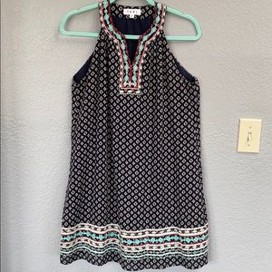 Size Med Navy Tourquise summer dress